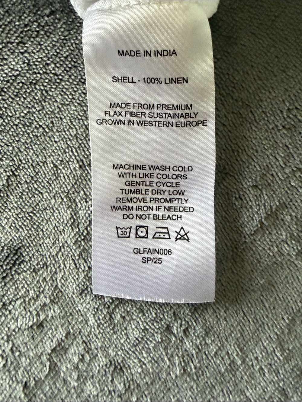 Quince White Linen Strapless Tube Top Smocked Back Minimalist M - Picture 10 of 10